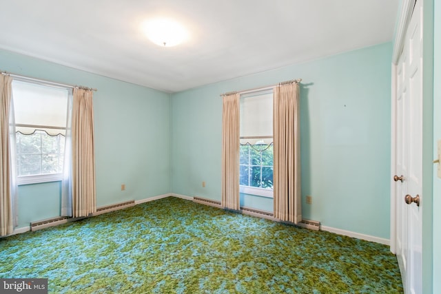 418 1st Ave, Clearfield, PA 16830 - empty room with carpet floors and baseboards