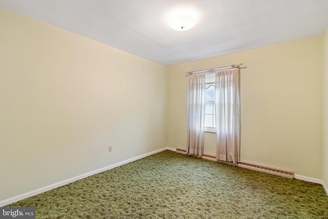 418 1st Ave, Clearfield, PA 16830 - carpeted empty room featuring baseboards