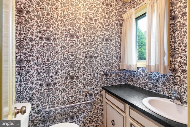 418 1st Ave, Clearfield, PA 16830 - bathroom with vanity and toilet