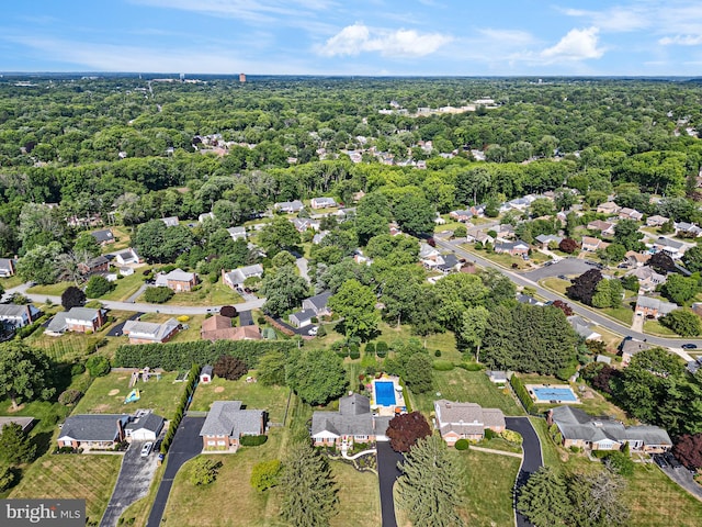 1512 Marsh Rd, Wilmington, DE 19803 - aerial view of property and surrounding area with nearby suburban area