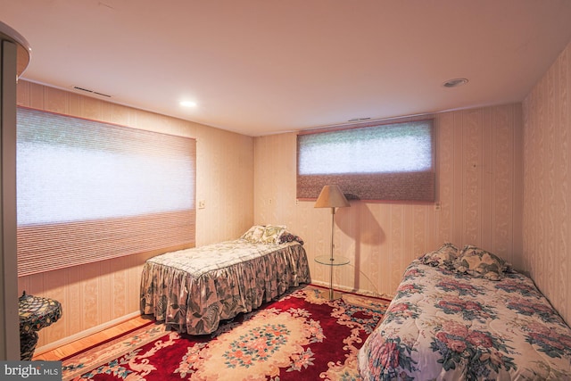 7119 Pheasant Cross Dr, Baltimore, MD 21209 - bedroom featuring wood walls