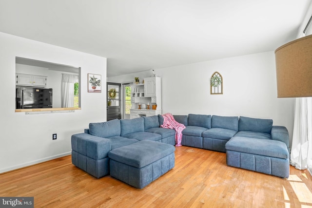 7918 Wicker Ln, La Plata, MD 20646 - living area featuring light wood-type flooring