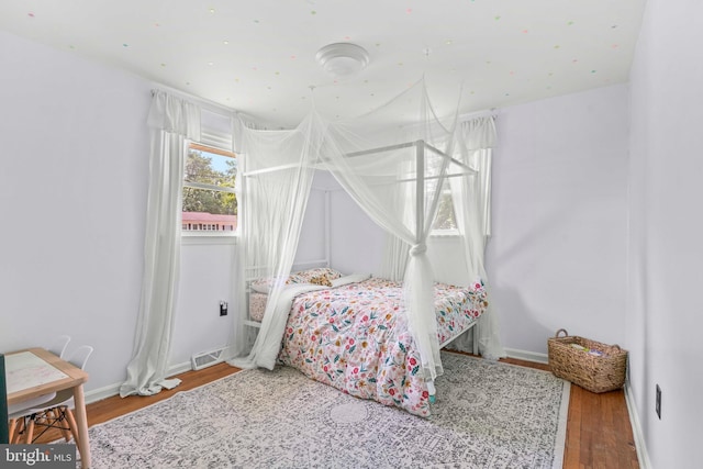 7918 Wicker Ln, La Plata, MD 20646 - bedroom with wood finished floors