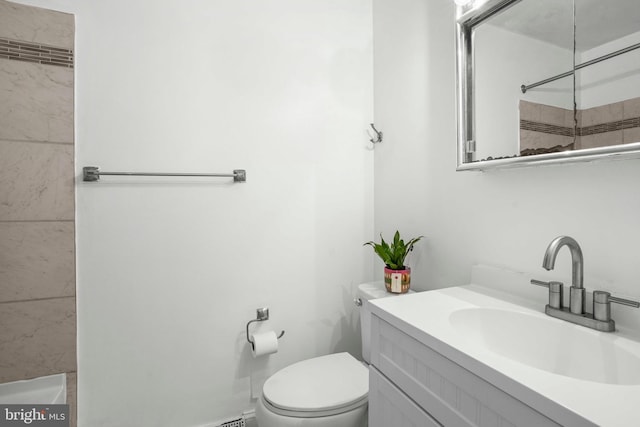 7918 Wicker Ln, La Plata, MD 20646 - bathroom featuring vanity and a shower