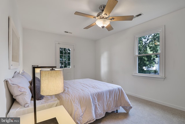 925 Barron Ave, Baltimore, MD 21221 - bedroom featuring carpet and ceiling fan