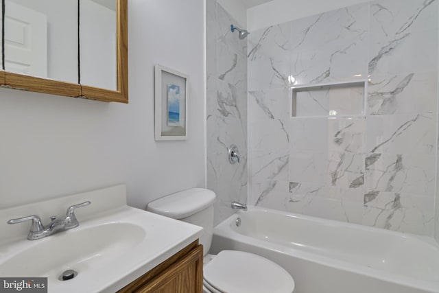 925 Barron Ave, Baltimore, MD 21221 - bathroom featuring vanity and  shower combination
