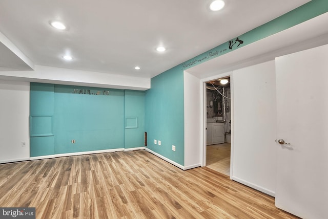 20207 Laurel Hill Way, Germantown, MD 20874 - finished basement featuring recessed lighting and wood finished floors