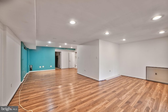 20207 Laurel Hill Way, Germantown, MD 20874 - unfurnished room with recessed lighting and light wood-style floors