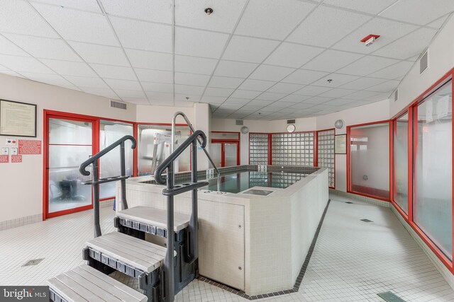 2121 Jamieson Ave Unit 707, Alexandria, VA 22314 - misc room with a drop ceiling
