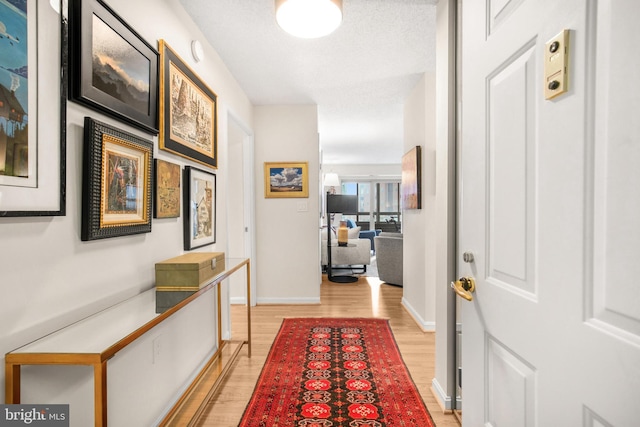 2121 Jamieson Ave Unit 707, Alexandria, VA 22314 - hall featuring light wood finished floors and baseboards