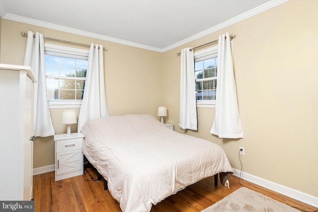 5 Wisteria Ln, Hamilton, NJ 08690 - bedroom with wood finished floors and crown molding