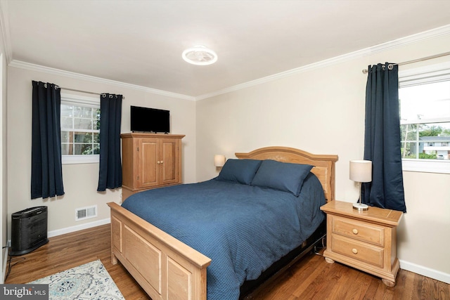 5 Wisteria Ln, Hamilton, NJ 08690 - bedroom featuring crown molding and wood finished floors