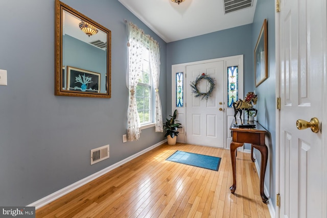17 Paddock Ln, Flemington, NJ 08822 - entryway featuring light wood-style floors and baseboards