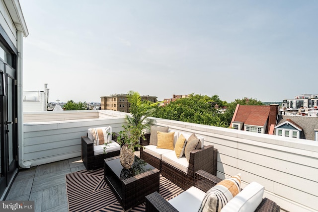 2517 Ontario Rd NW Unit Ph7, Washington, DC 20009 - balcony with an outdoor living space