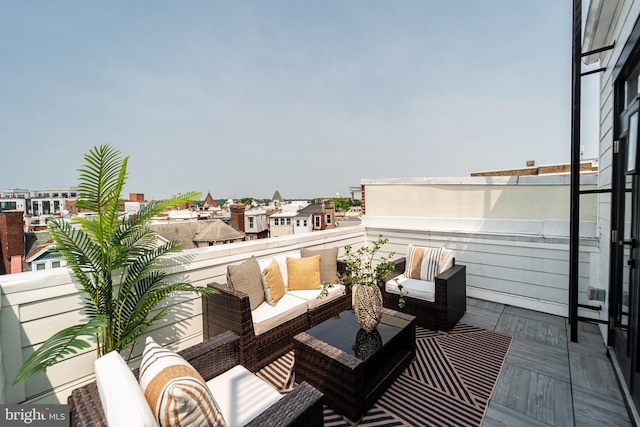 2517 Ontario Rd NW Unit Ph7, Washington, DC 20009 - balcony featuring an outdoor living space