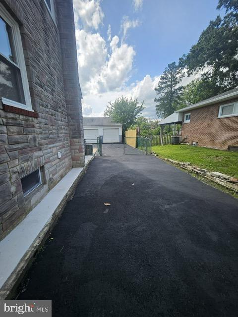 1608 Howard, Baltimore, MD 21221 - view of asphalt driveway