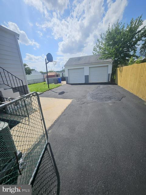 1608 Howard, Baltimore, MD 21221 - view of detached garage