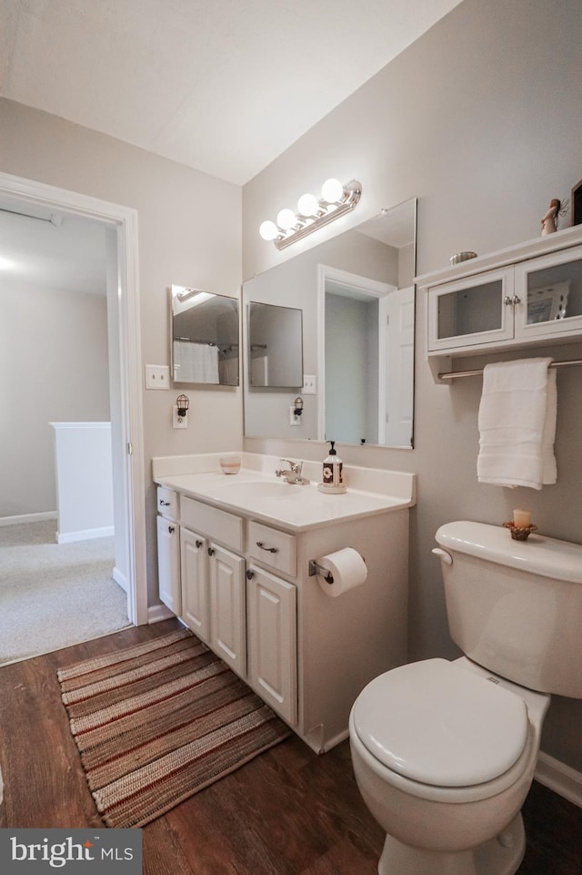 365 Charles Cir, Hellam, PA 17406 - bathroom featuring vanity and wood finished floors