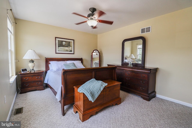 365 Charles Cir, Hellam, PA 17406 - bedroom with carpet and ceiling fan