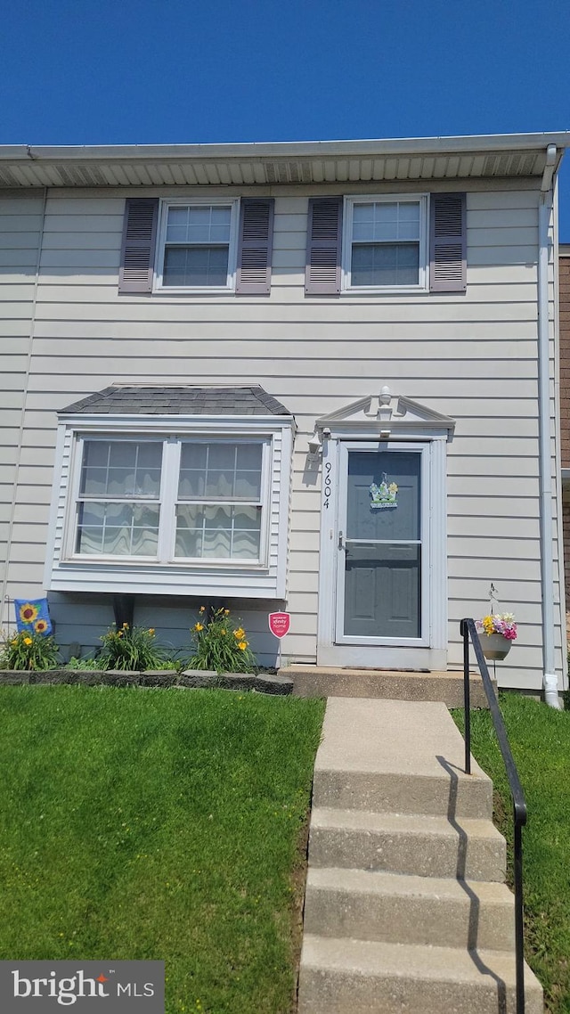 9604 Baron Pl Unit 9604, Baltimore, MD 21237 - view of front of property featuring a front lawn