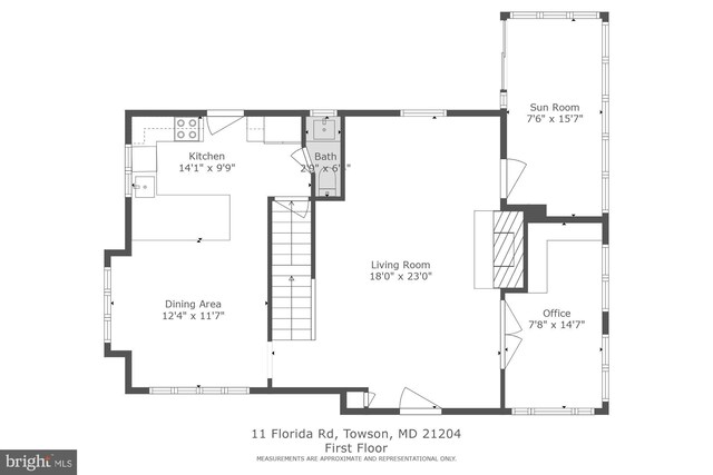 11 Florida Rd, Towson, MD 21204