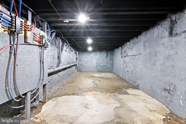 2839 N 9th St, Philadelphia, PA 19133 - view of unfinished basement