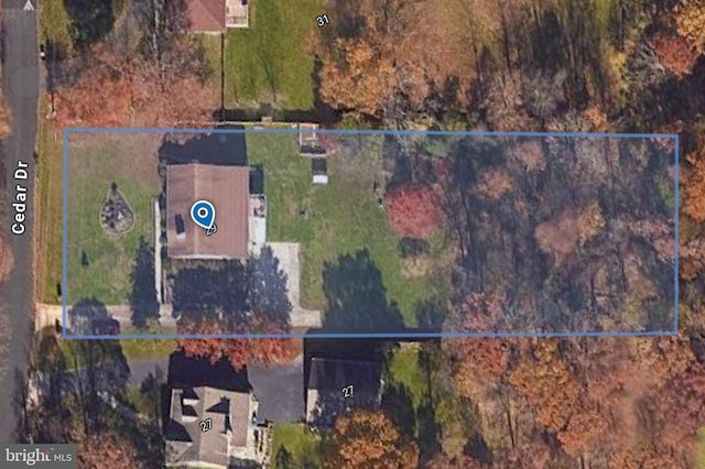 29 Cedar Dr, Sterling, VA 20164 - map of property location featuring property boundaries highlighted