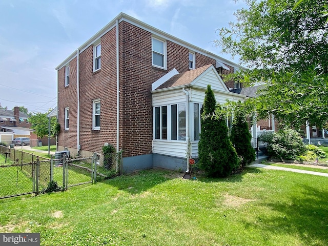 2634 Yorkway, Baltimore, MD 21222 - view of home's exterior with a gate and brick siding
