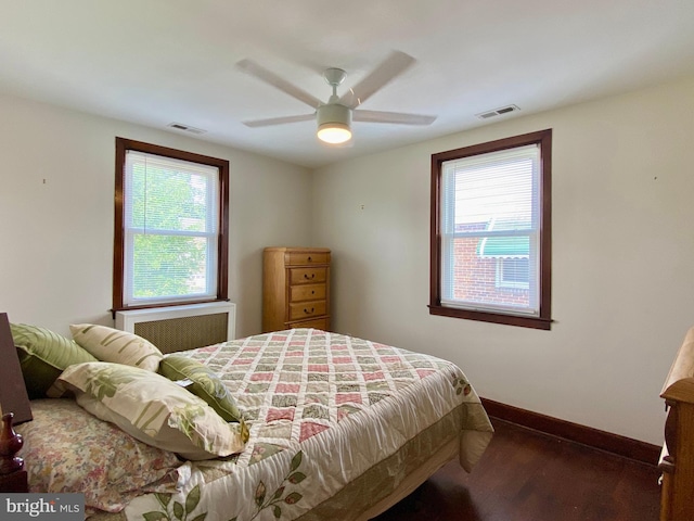 2634 Yorkway, Baltimore, MD 21222 - bedroom featuring wood finished floors and ceiling fan