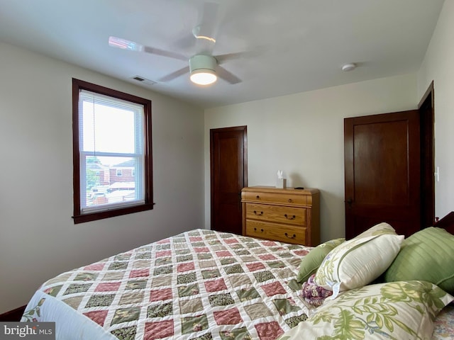 2634 Yorkway, Baltimore, MD 21222 - bedroom with ceiling fan