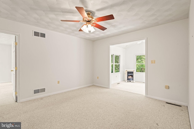 421 Old Stage Rd, Lewisberry, PA 17339 - spare room featuring carpet and a ceiling fan