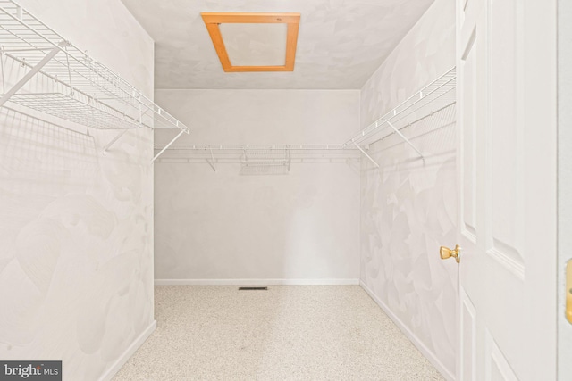 421 Old Stage Rd, Lewisberry, PA 17339 - spacious closet featuring attic access