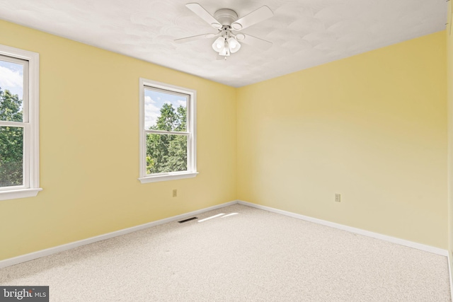 421 Old Stage Rd, Lewisberry, PA 17339 - carpeted empty room with baseboards and a ceiling fan
