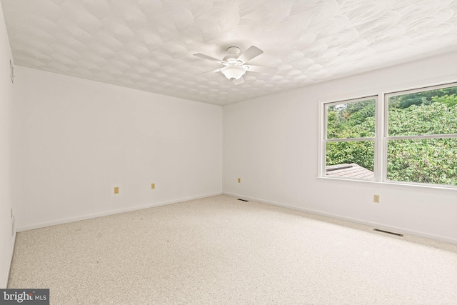 421 Old Stage Rd, Lewisberry, PA 17339 - carpeted spare room with a ceiling fan and baseboards