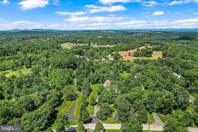 421 Old Stage Rd, Lewisberry, PA 17339 - aerial view of a heavily wooded area