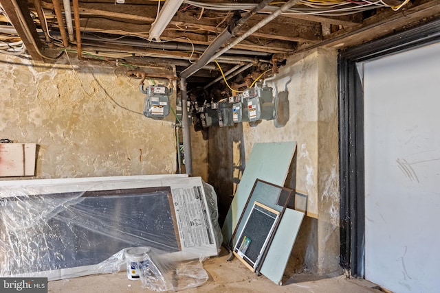 400 E Vernon Rd, Philadelphia, PA 19119 - unfinished below grade area featuring gas meter