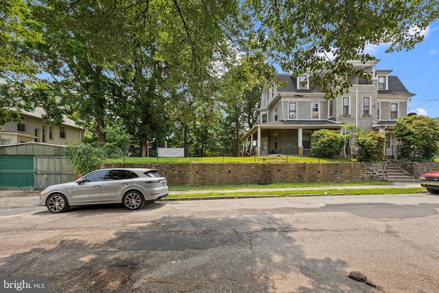 400 E Vernon Rd, Philadelphia, PA 19119 - view of front of property featuring uncovered parking