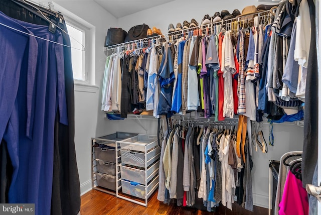 1837 N Palethorp St, Philadelphia, PA 19122 - spacious closet featuring wood finished floors
