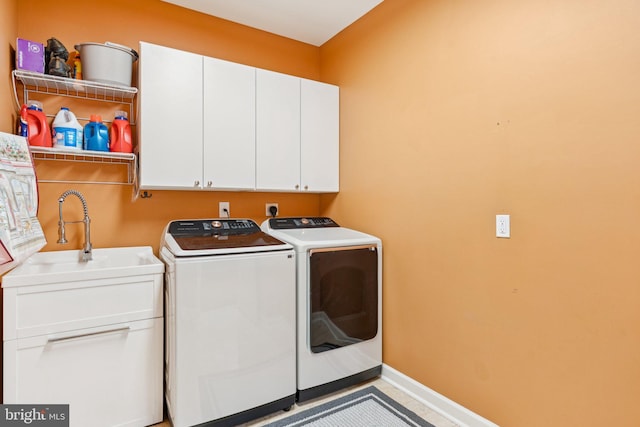 1340 Mountain View Rd, Stafford, VA 22554 - laundry area featuring cabinet space and independent washer and dryer