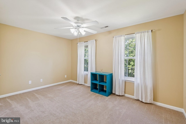 1340 Mountain View Rd, Stafford, VA 22554 - carpeted spare room with healthy amount of natural light and a ceiling fan