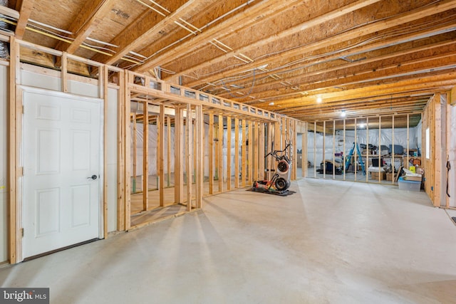 1340 Mountain View Rd, Stafford, VA 22554 - view of unfinished below grade area
