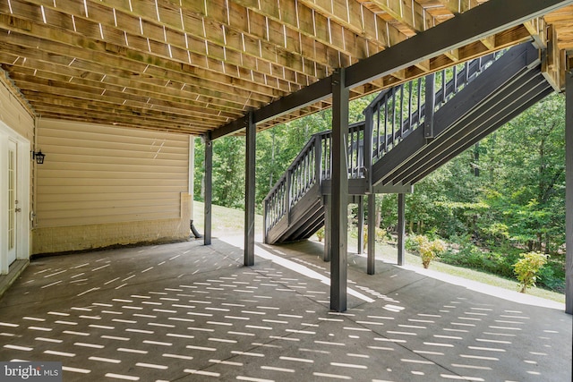 1340 Mountain View Rd, Stafford, VA 22554 - view of patio / terrace with stairway