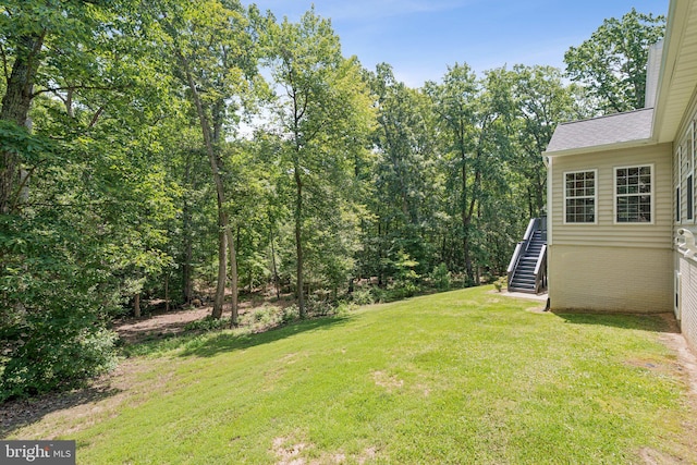 1340 Mountain View Rd, Stafford, VA 22554 - view of green lawn featuring stairway