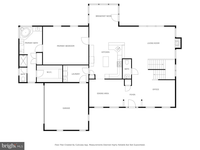 1340 Mountain View Rd, Stafford, VA 22554 - view of property floor plan