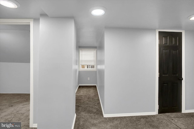 829-831 W Pine St, Coal Township, PA 17866 - hallway with carpet floors