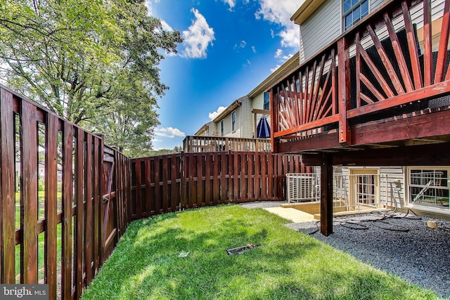 9009 Marie Ct, Lorton, VA 22079 - fenced backyard featuring a patio