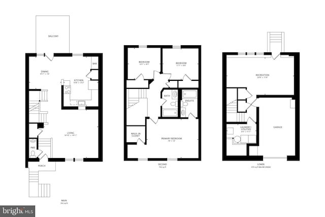 9009 Marie Ct, Lorton, VA 22079 - view of floor plan / room layout