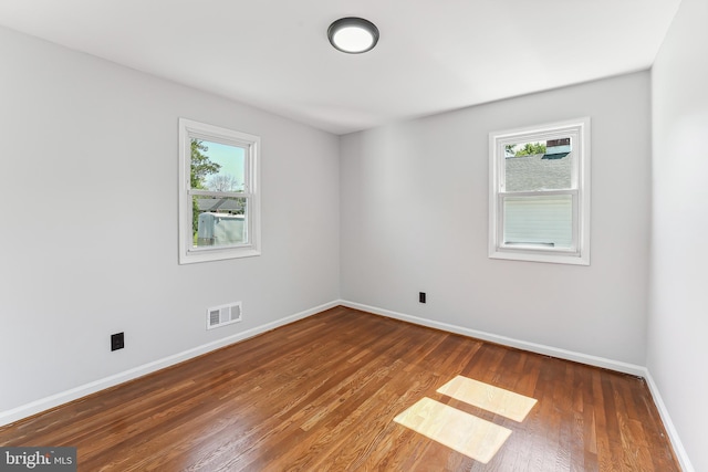 3834 Nancy Ave, Wilmington, DE 19808 - unfurnished room with baseboards and wood finished floors