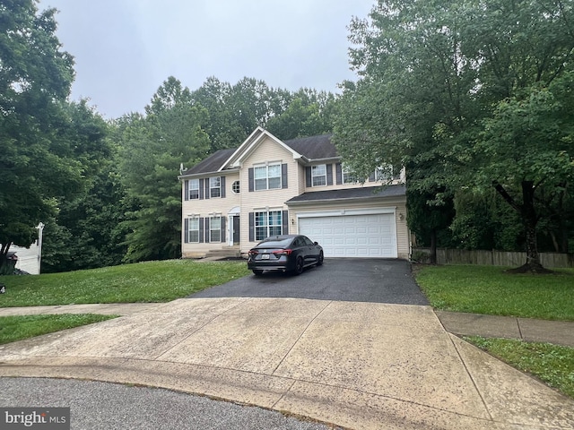 4514 Myles Ct, Upper Marlboro, MD 20772 - colonial house featuring driveway and a garage