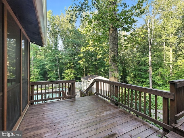 7491 Slagle Ln, Manassas, VA 20111 - view of deck